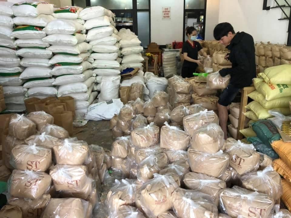 Kho gạo của Đại Lý Gạo Phúc Điền